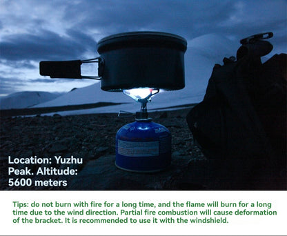BRS-3000T Titanium Mini Camping Gas Burner
