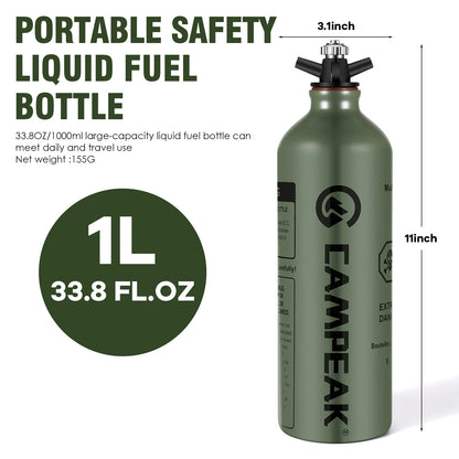 CAMPEAK Liquid Fuel Bottle