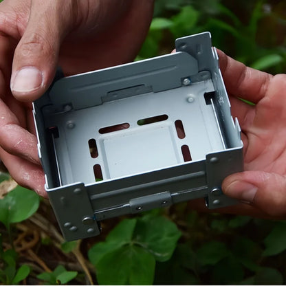 Portable Solid Fuel or Alcohol Stove