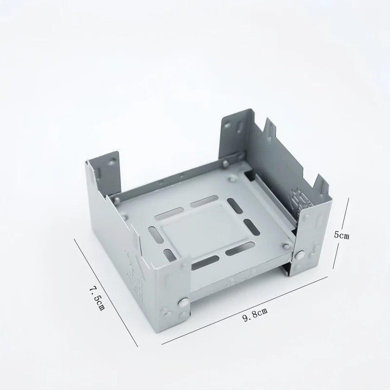 Portable Solid Fuel or Alcohol Stove