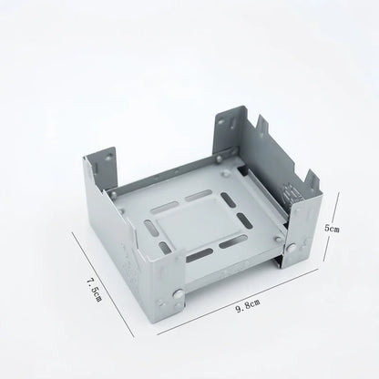 Portable Solid Fuel or Alcohol Stove